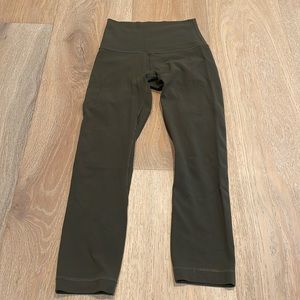 Lululemon Align high rise crop 23”